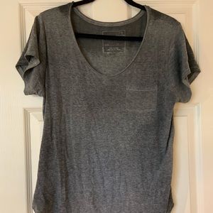 Grey Free People Short Sleeve T - Size Small